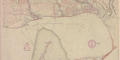 Harta de teren de York, Toronto 1787-1884