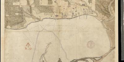 Harta de teren de York, Toronto primul centure 1787-1884