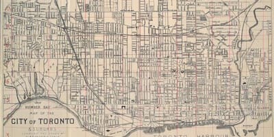Harta Toronto 1902