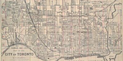 Harta Toronto 1902
