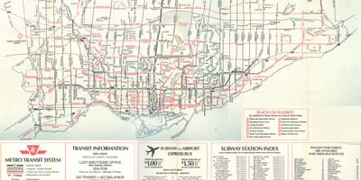Harta Toronto 1976