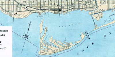 Harta Toronto Port 1906