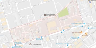 Harta Trefann Curtea de vecinătate Toronto