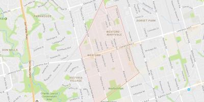 Harta Wexford vecinătate Toronto