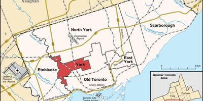 Harta York, Toronto